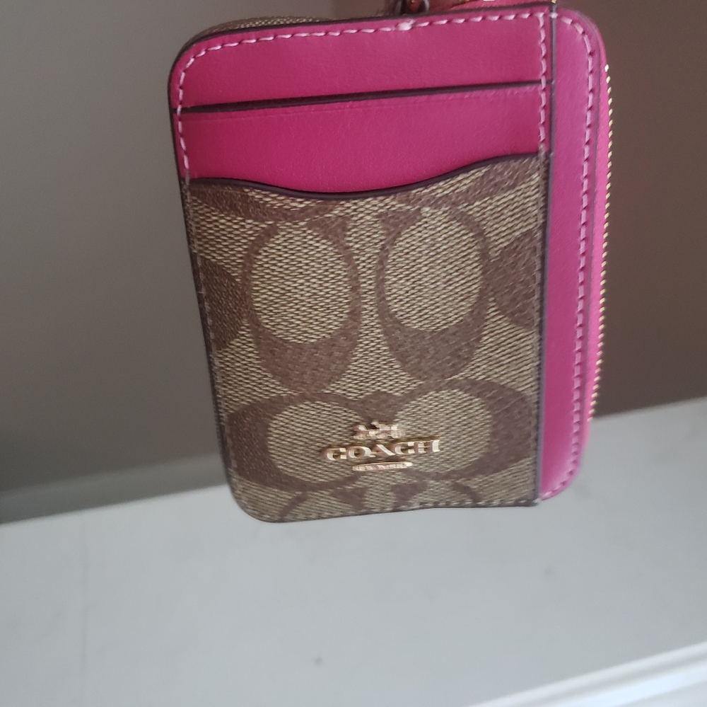 Coach Zip Card Case